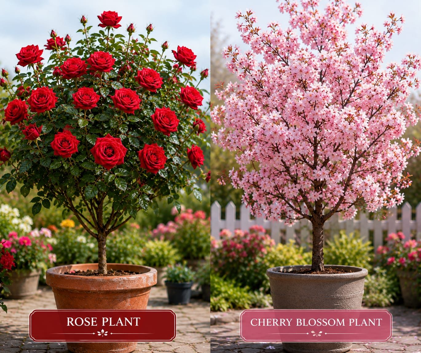 Flower plants